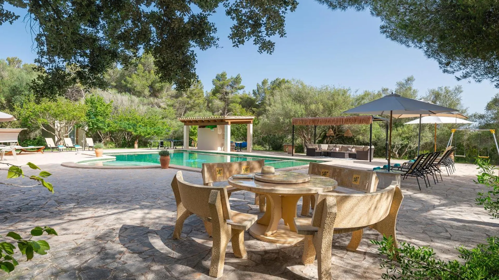 Villa De Lujo Con Gran Piscina Y Campo De Golf Cerca S'Horta