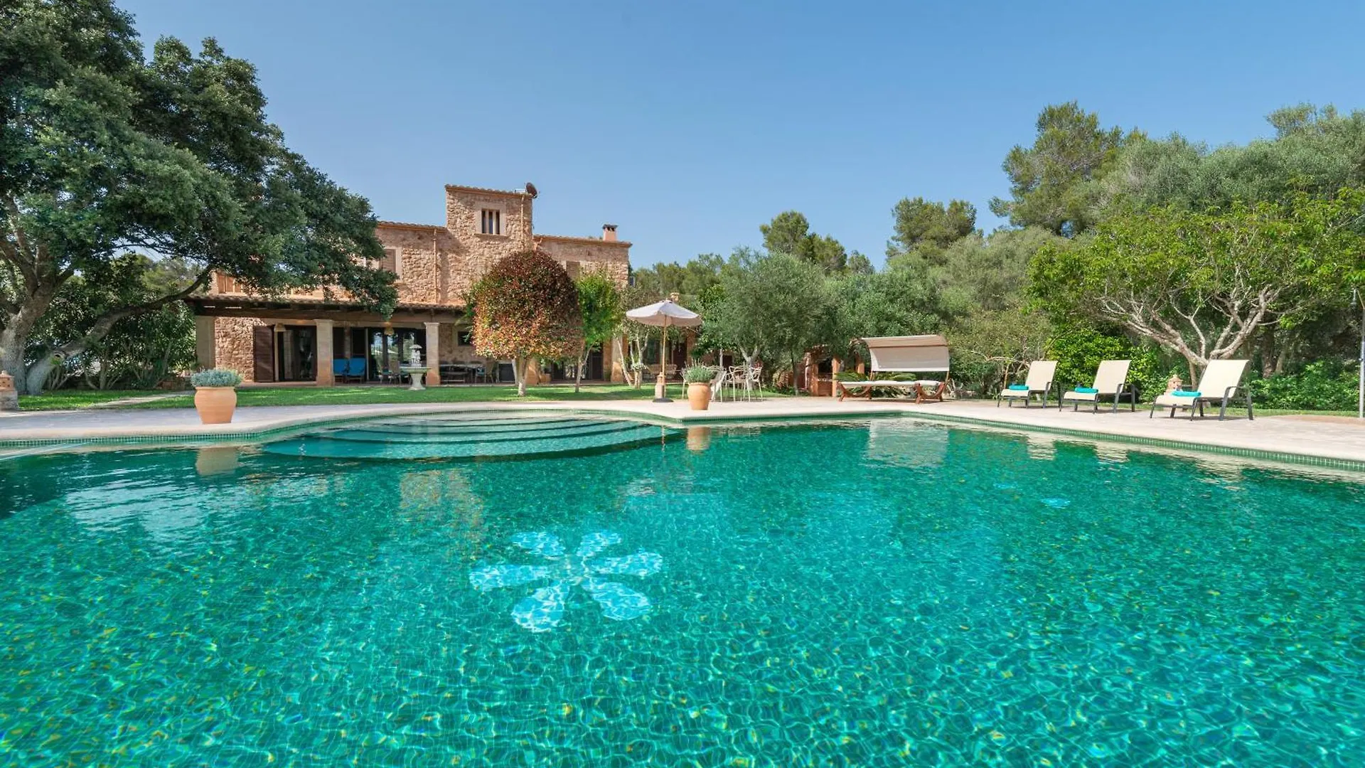 S'Horta Villa De Lujo Con Gran Piscina Y Campo De Golf Cerca ספרד