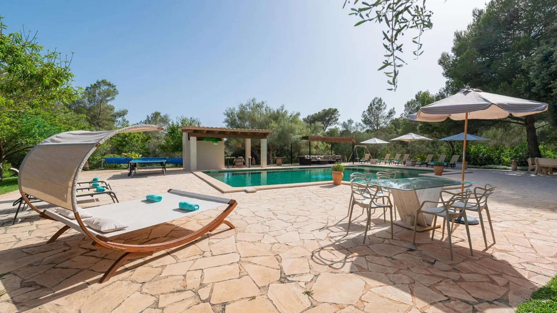 S'Horta Villa De Lujo Con Gran Piscina Y Campo De Golf Cerca