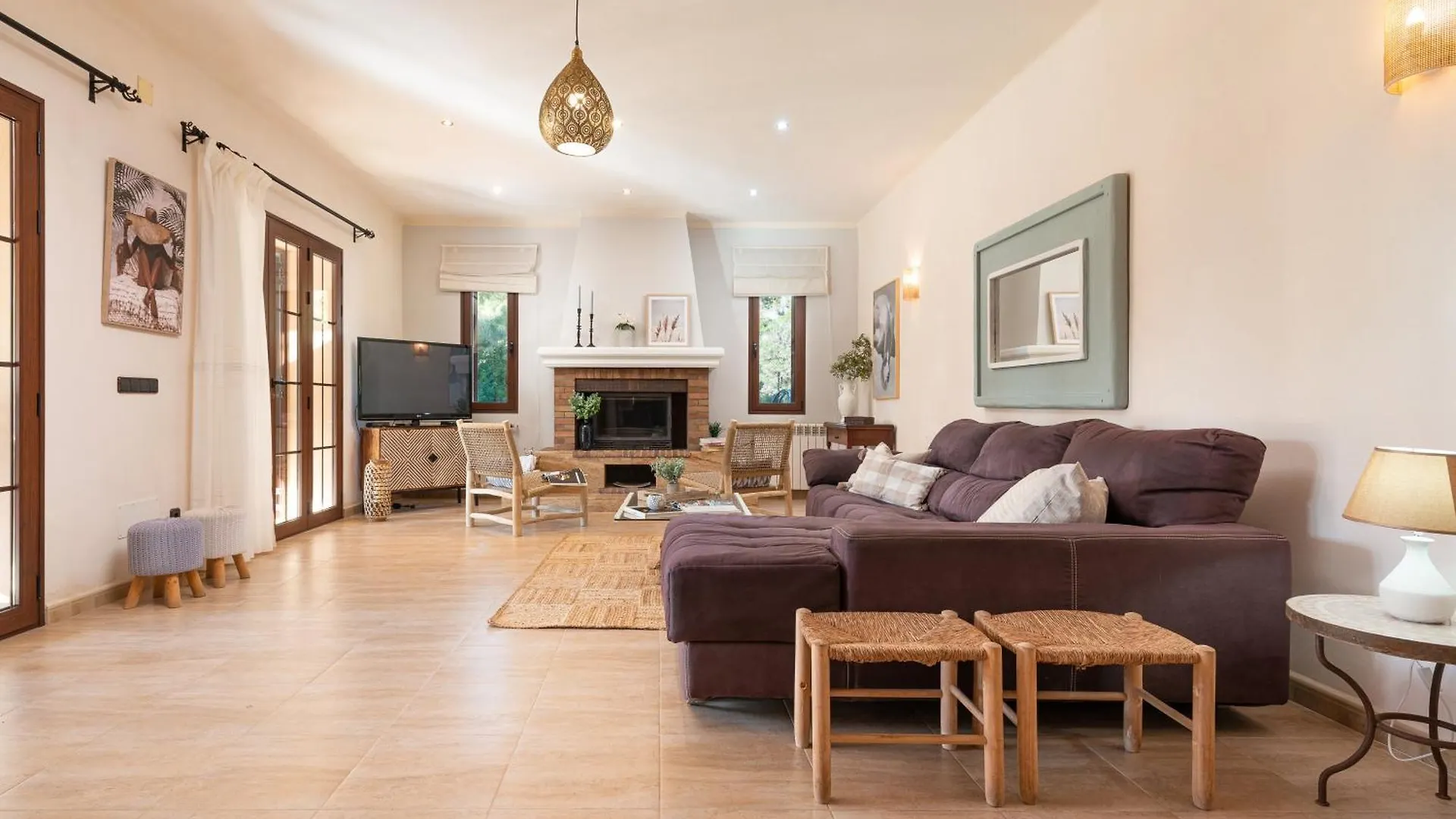 S'Horta Villa De Lujo Con Gran Piscina Y Campo De Golf Cerca